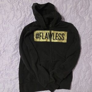 Girls’ #FLAWLESS Zip-Up Hoodie – Size 7/8 (Place / The Children’s Place)